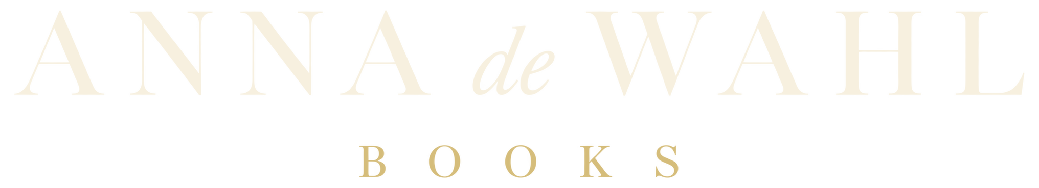 Anna de Wahl Books